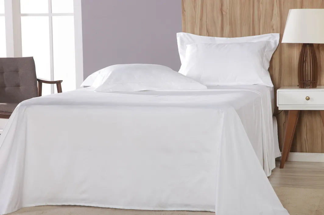 Jogo de Cama King Combo White - Fronha Faixa Safira 3